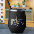 Load image into Gallery viewer, Thermo Wine Mug LVB Black

