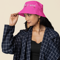 Load image into Gallery viewer, Hat Bob Pink Je t'Aime Hearts
