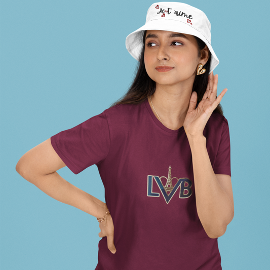 Hat Bob White Je t'Aime Hearts