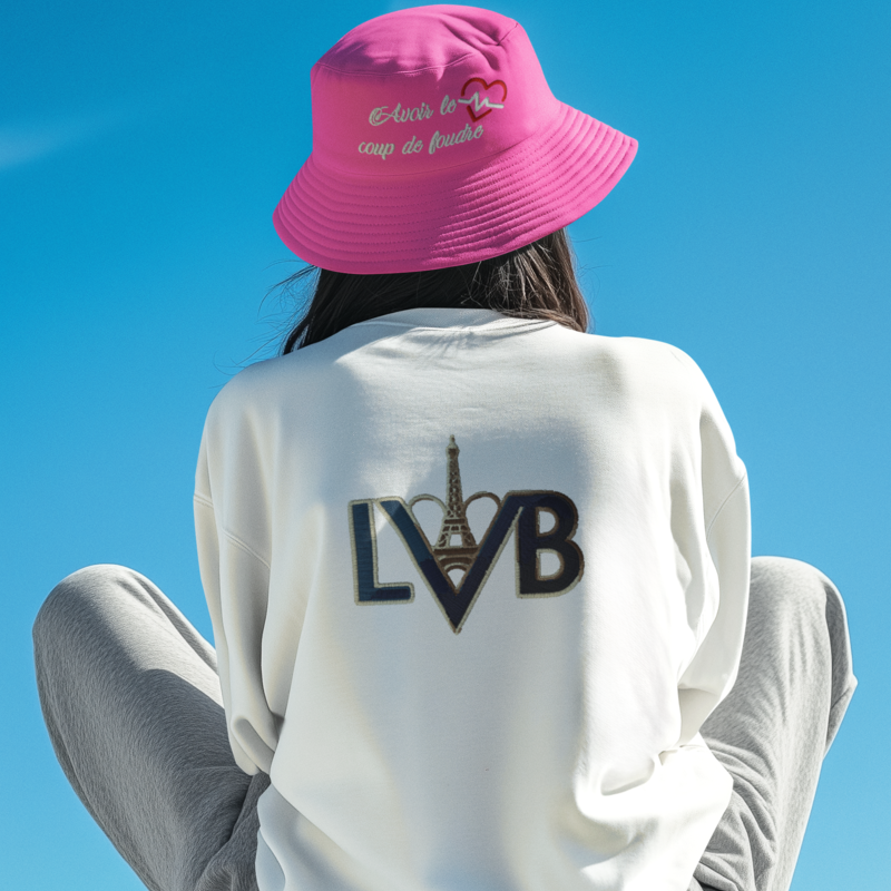 Hat Bob Pink Avoir le Coup de Foudre
