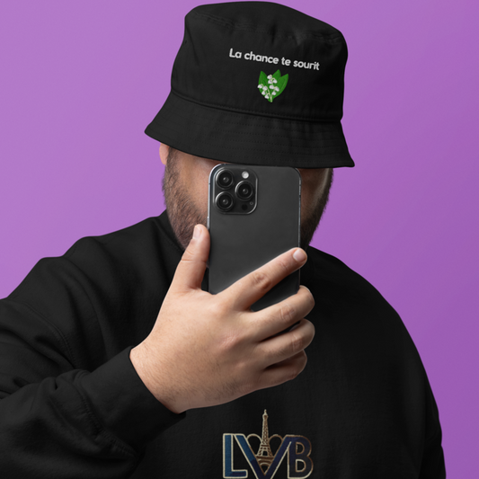 Hat Bob Black La Chance Muguet