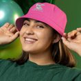 Load image into Gallery viewer, Hat Bob Pink Bonjour Rabbit
