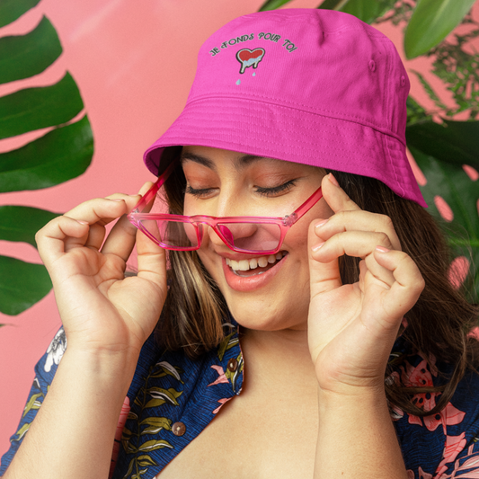 Hat Bob Pink Je Fonds Pour Toi