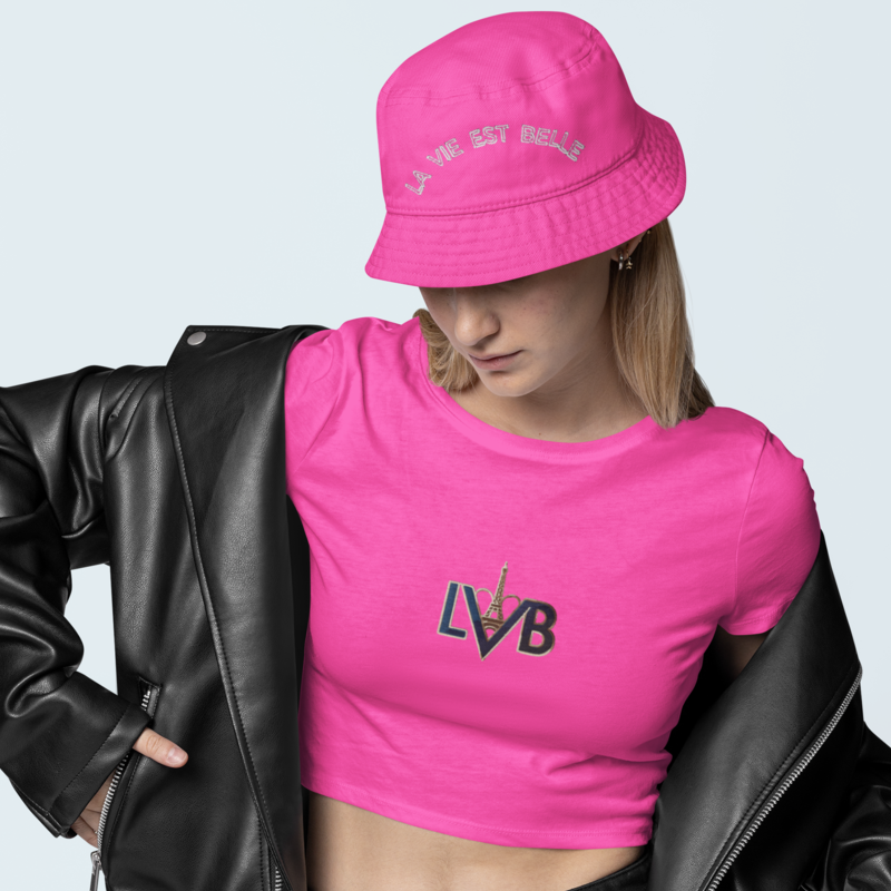 Hat Bob Pink La Vie Est Belle Around