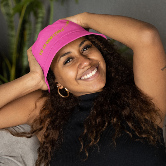 Hat Bob Pink Tu es Mon Etoile