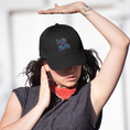 Load image into Gallery viewer, Cap Black La Vie Est Belle Blue
