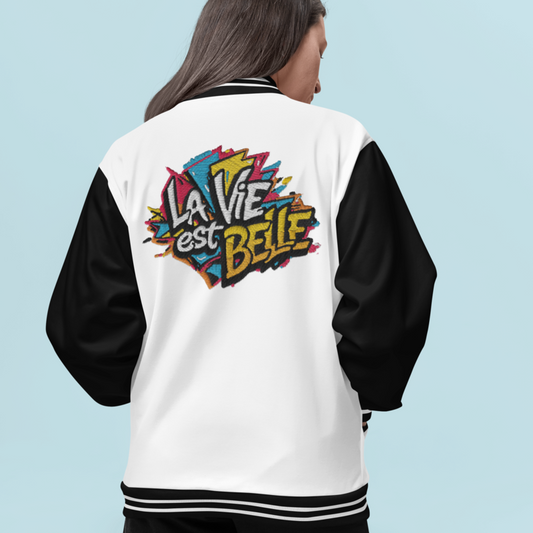 Bomber La Vie Est Belle Grafitti