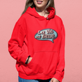 Load image into Gallery viewer, Hoodie Red La Vie Est Belle Bubble
