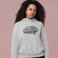 Load image into Gallery viewer, Hoodie Gray La Vie Est Belle Bubble
