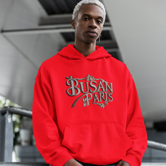 Hoodie Red Busan Paris
