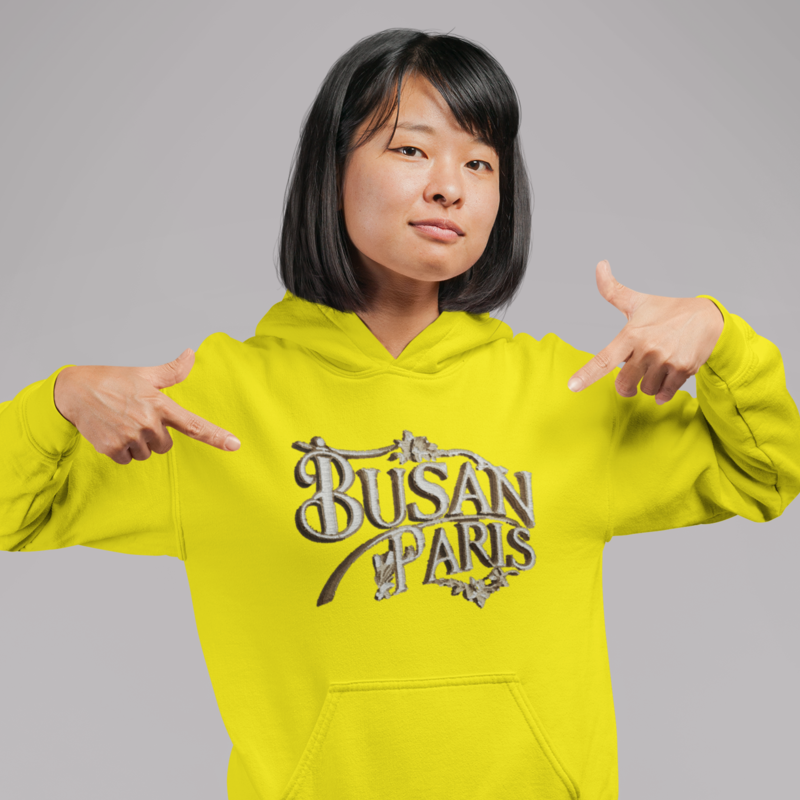 Hoodie Yellow Busan Paris