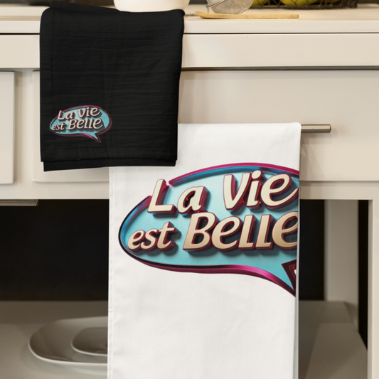Towel La Vie Est Belle Bubble