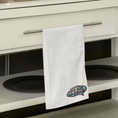 Load image into Gallery viewer, Towel White La Vie Est Belle Bubble

