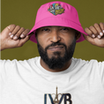 Load image into Gallery viewer, Hat Bob Pink La Vie Est Belle Graffiti
