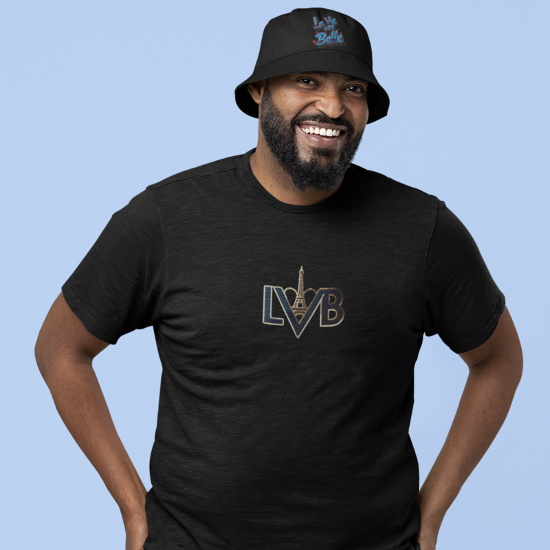 Hat Bob Black La Vie Est Belle Blue