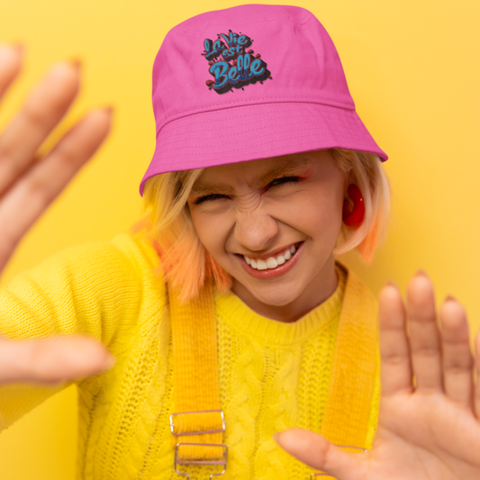 Hat Bob Pink La Vie Est Belle Blue