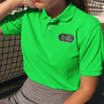 Load image into Gallery viewer, Polo Shirt Green La Vie Est Belle Black
