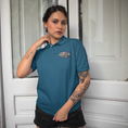 Load image into Gallery viewer, Polo Shirt Navy La Vie Est Belle Blue
