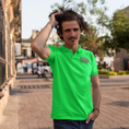 Load image into Gallery viewer, Polo Shirt Green Busan Paris
