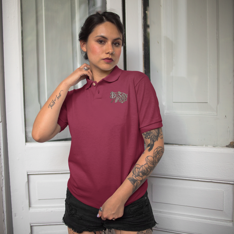 Polo Shirt Burgundy Busan Paris