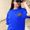Load image into Gallery viewer, Tee Shirt Navy La Vie Est Belle Graffiti
