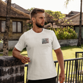 Load image into Gallery viewer, Tee Shirt White La Vie Est Belle Frame

