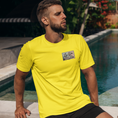Load image into Gallery viewer, Tee Shirt Yellow La Vie Est Belle Frame
