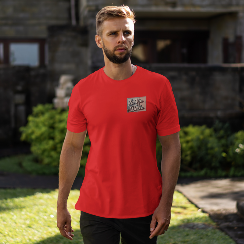 Tee Shirt Red La Vie Est Belle Frame