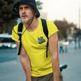 Load image into Gallery viewer, Tee Shirt Yellow La Vie Est Belle Bubble
