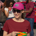 Load image into Gallery viewer, Cap Pink La Vie Est Belle Frame
