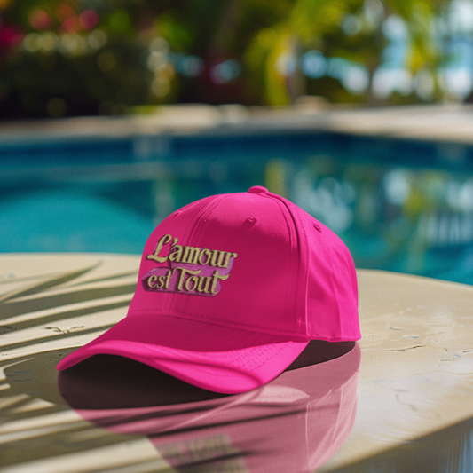 Cap Pink L'Amour Est Tout