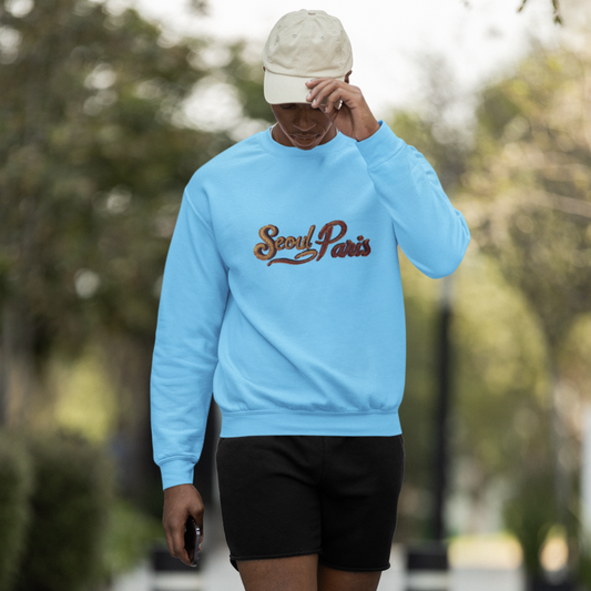 Sweater Blue Seoul Paris