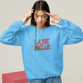 Load image into Gallery viewer, Sweater La Vie Est Belle Green Pink
