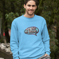 Load image into Gallery viewer, Sweater Blue La Vie Est Belle Blue Purple
