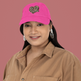 Load image into Gallery viewer, Cap Pink La Vie Est Belle Heart Brown

