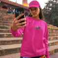 Load image into Gallery viewer, Cap Pink Le Goût Du Bonheur
