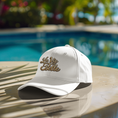 Load image into Gallery viewer, Cap White La Vie Est Belle Gold
