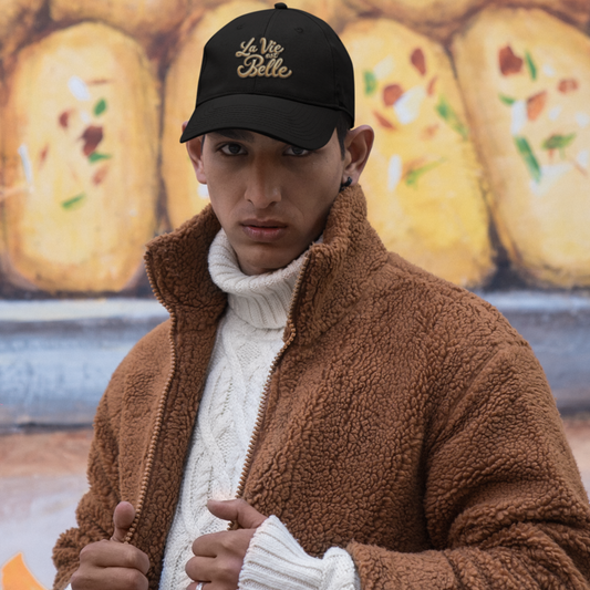 Cap Black La Vie Est Belle Gold