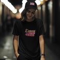 Load image into Gallery viewer, Cap Black La Vie Est Belle Pink
