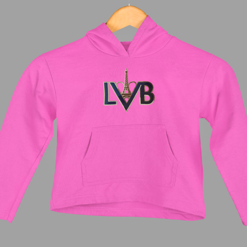 Child Hoodie Pink LVB