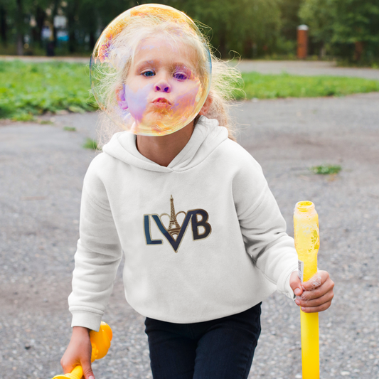 Child Hoodie White LVB