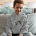 Load image into Gallery viewer, Child Hoodie Gray LVB
