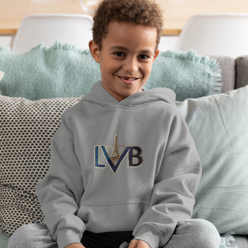 Child Hoodie Gray LVB