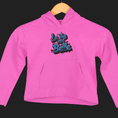 Load image into Gallery viewer, Child Hoodie Pink La Vie Est Belle Bubble
