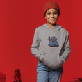 Load image into Gallery viewer, Child Hoodie Gray La Vie Est Belle Bubble
