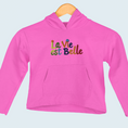Load image into Gallery viewer, Child Hoodie Pink La Vie Est Belle Multicolor
