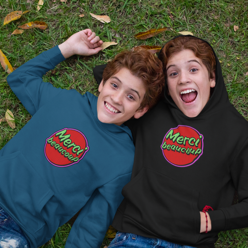 Child Hoodie Merci Beaucoup