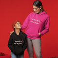 Load image into Gallery viewer, Child Hoodie Black Avoir le Coup de Foudre
