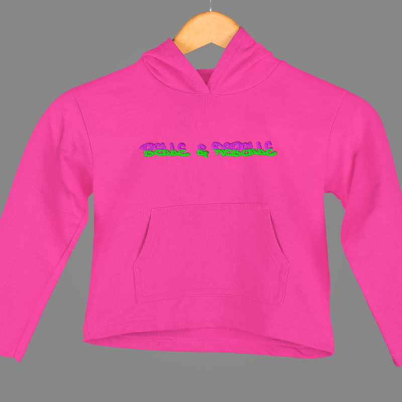 Child Hoodie Pink Belle et Rebelle