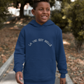 Load image into Gallery viewer, Child Hoodie Navy La Vie Est Belle Around
